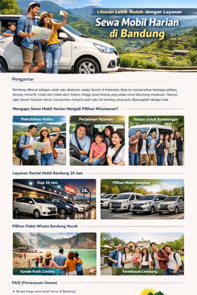 Sewa Mobil Harian di Bandung